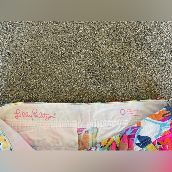 Lily Pulitzer shorts size 0 - Picture 3 of 3
